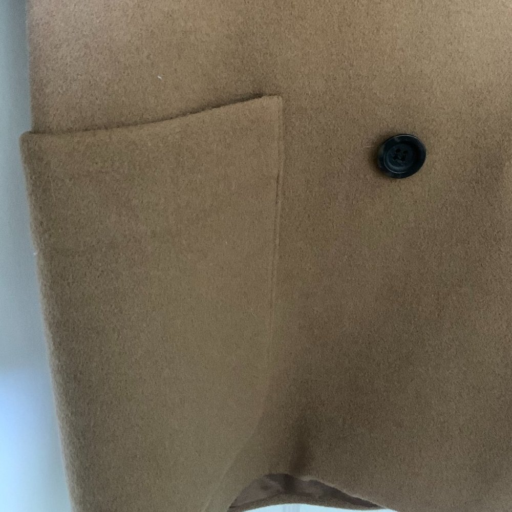 Madewell Hollis Coat in Size L (Brown/Tan) - Picture 3 of 5